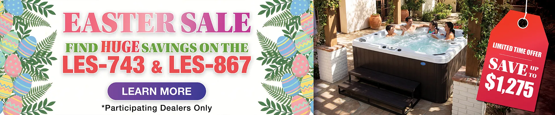 Calspas hot tub being used in a family setting - Hanford