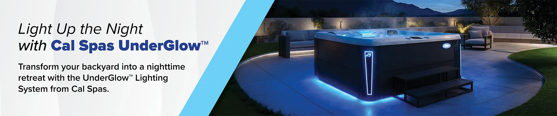 Calspas hot tub being used in a family setting - Hanford